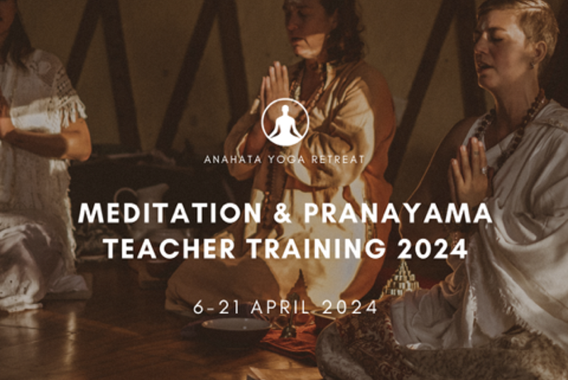 Meditation & Pranayama Teacher Training 2024. 150hr Teacher Training exploring classical meditation and pranayama techniques from practical, scientific, psychological and lifestyle perspectives.